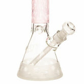 15" / 7mm - Titan Glass - Glass Bong - "Deck of Cards"